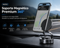 Soporte Magnético Premium 360° para Celular